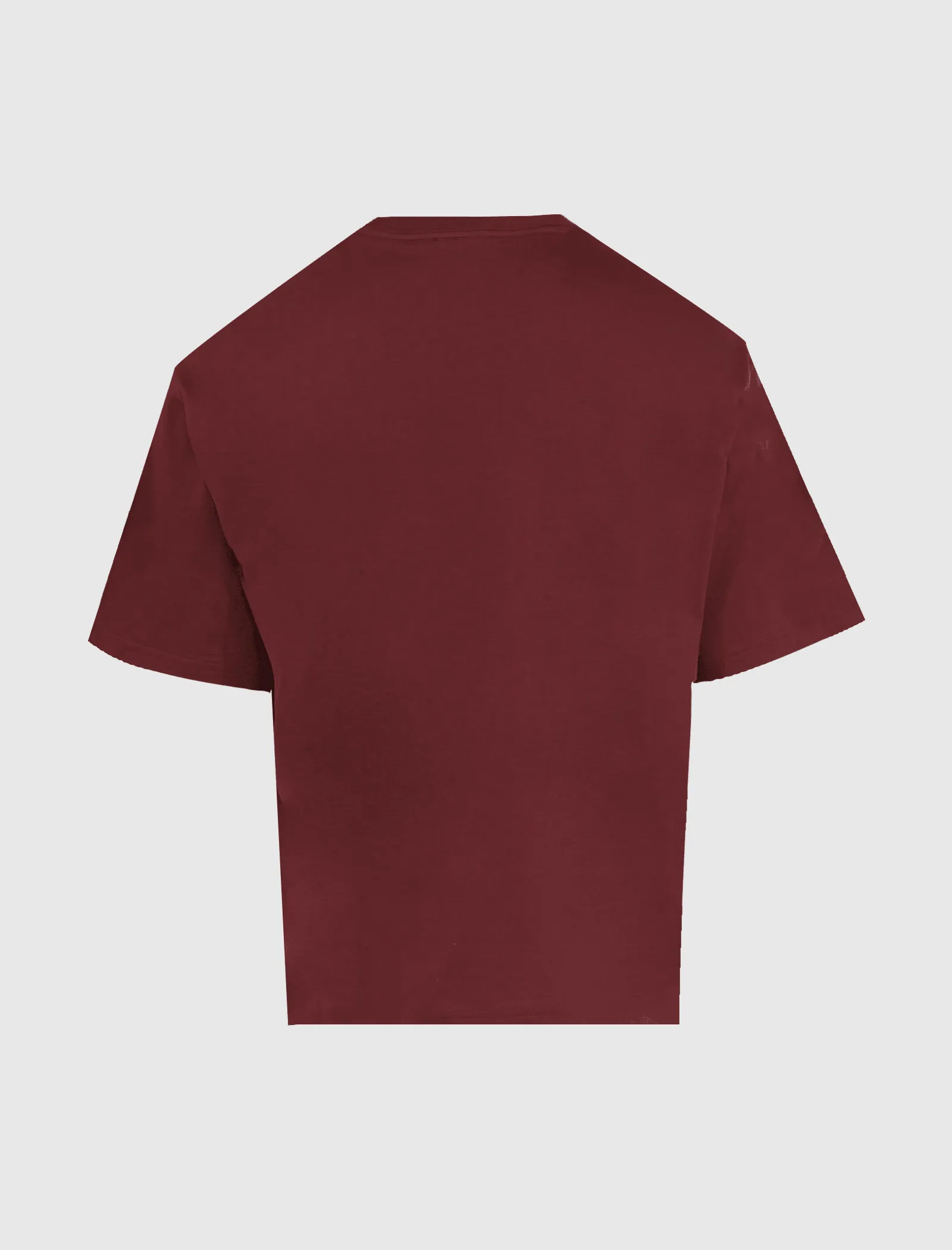 A Ma Manire Embroidered Oversized Logo Tee Comfortable Display Concept