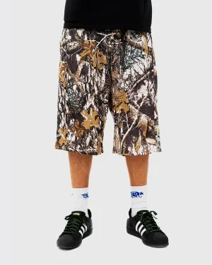 Geometric Cash Only Downtown Mesh Shorts - Camo