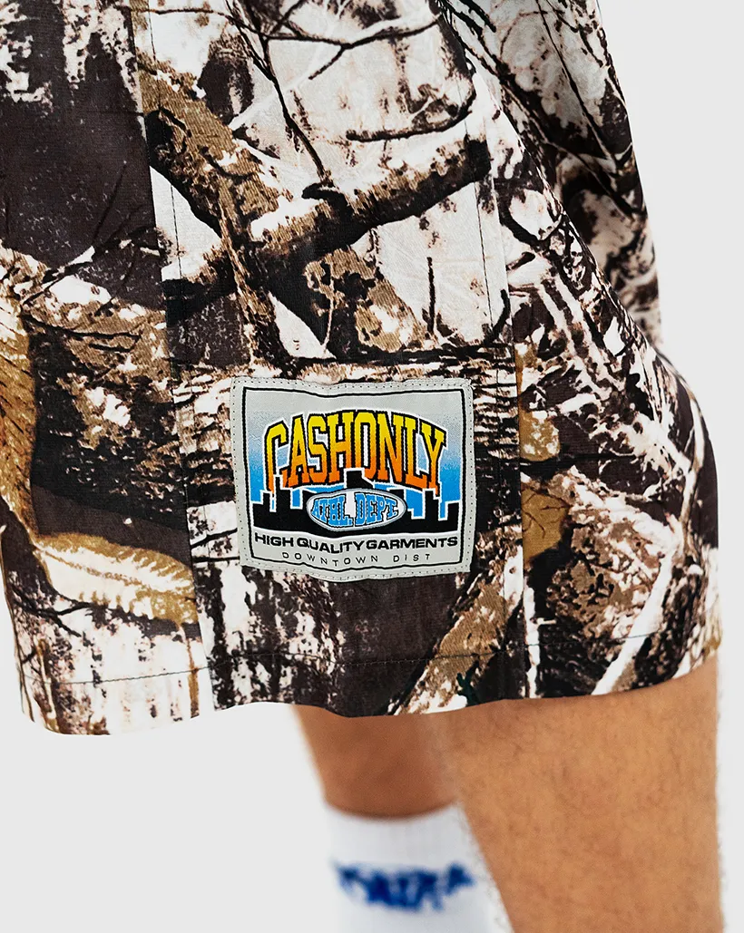 Cash Only Downtown Mesh Shorts - Camo Lightweightness