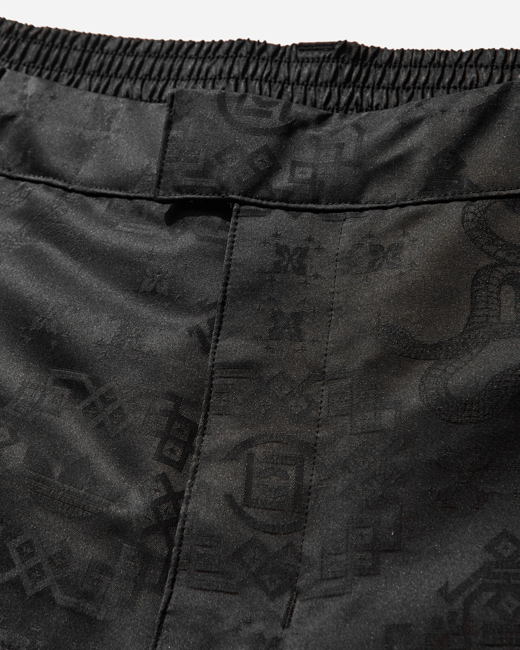 Houndstooth Sleeve Clot By Edison Chen Allover Print Trackpants Black