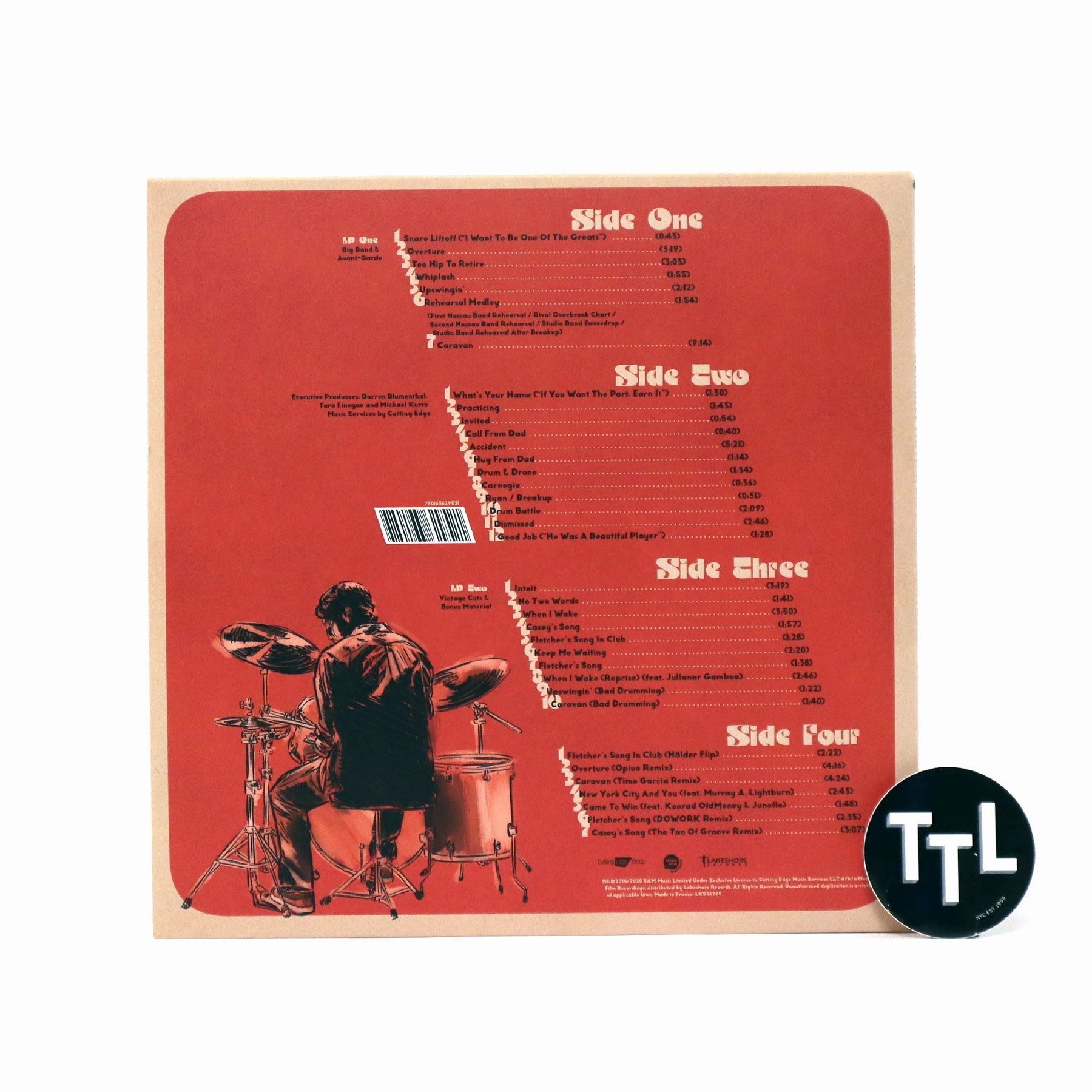 Whiplash: Original Soundtrack - Deluxe Edition Vinyl 2LP