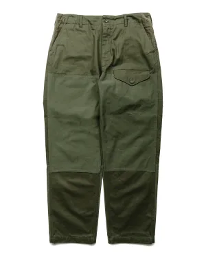 Cordura Engineered Garments Field Pant Olive Cotton Herringbone Twill