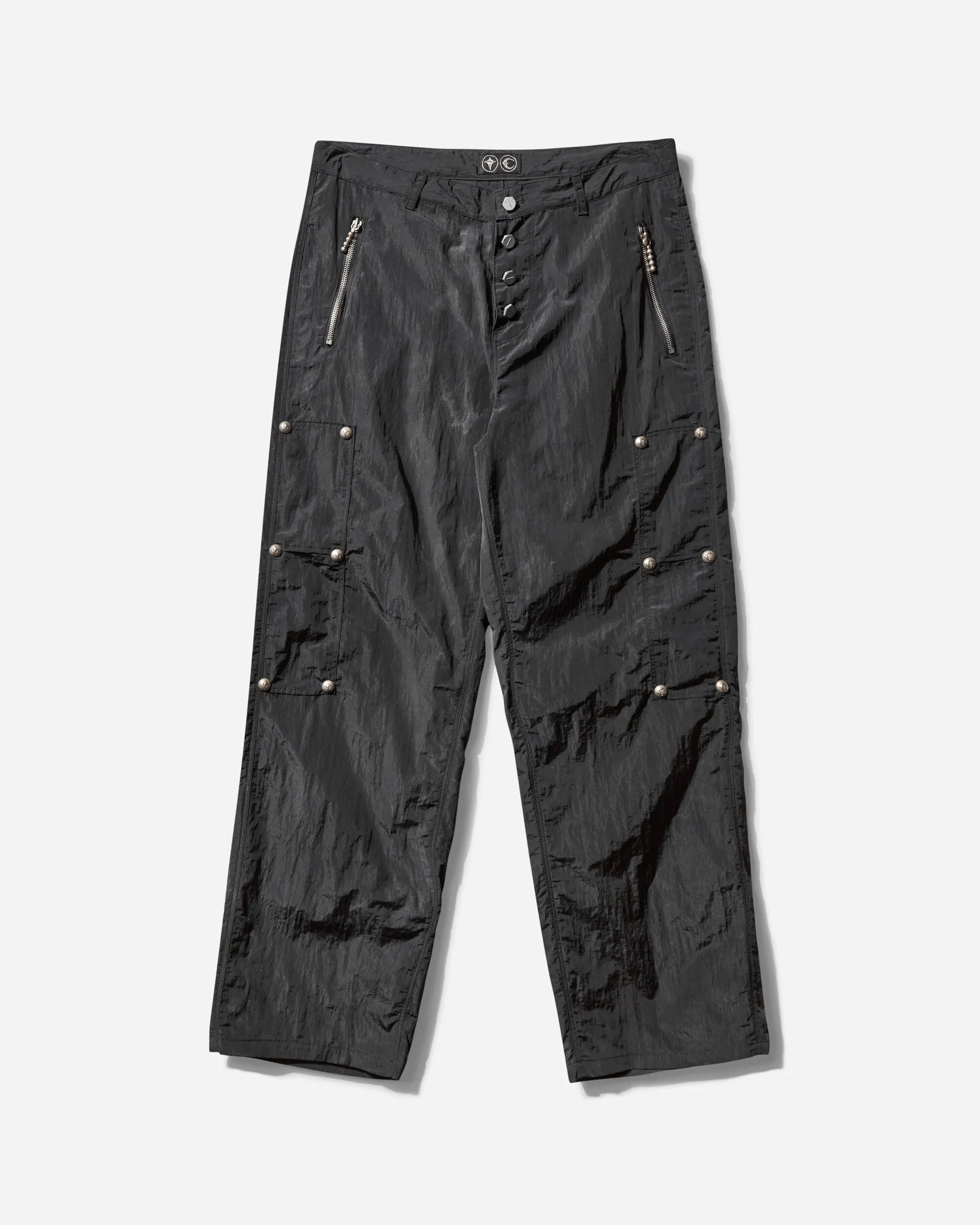 Men'S Scarred Bio Army Pants Black Comfortable Elastic Incited