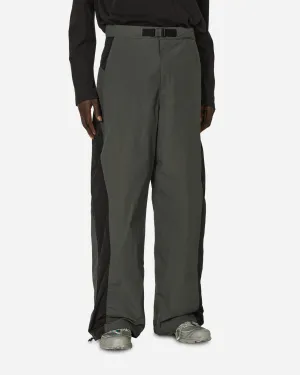 Soothing History Wind-Resistant Effect Wide Leg Pants Lava Grey