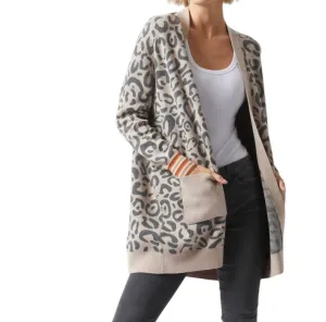 Cardigan Wild Side en Cookie