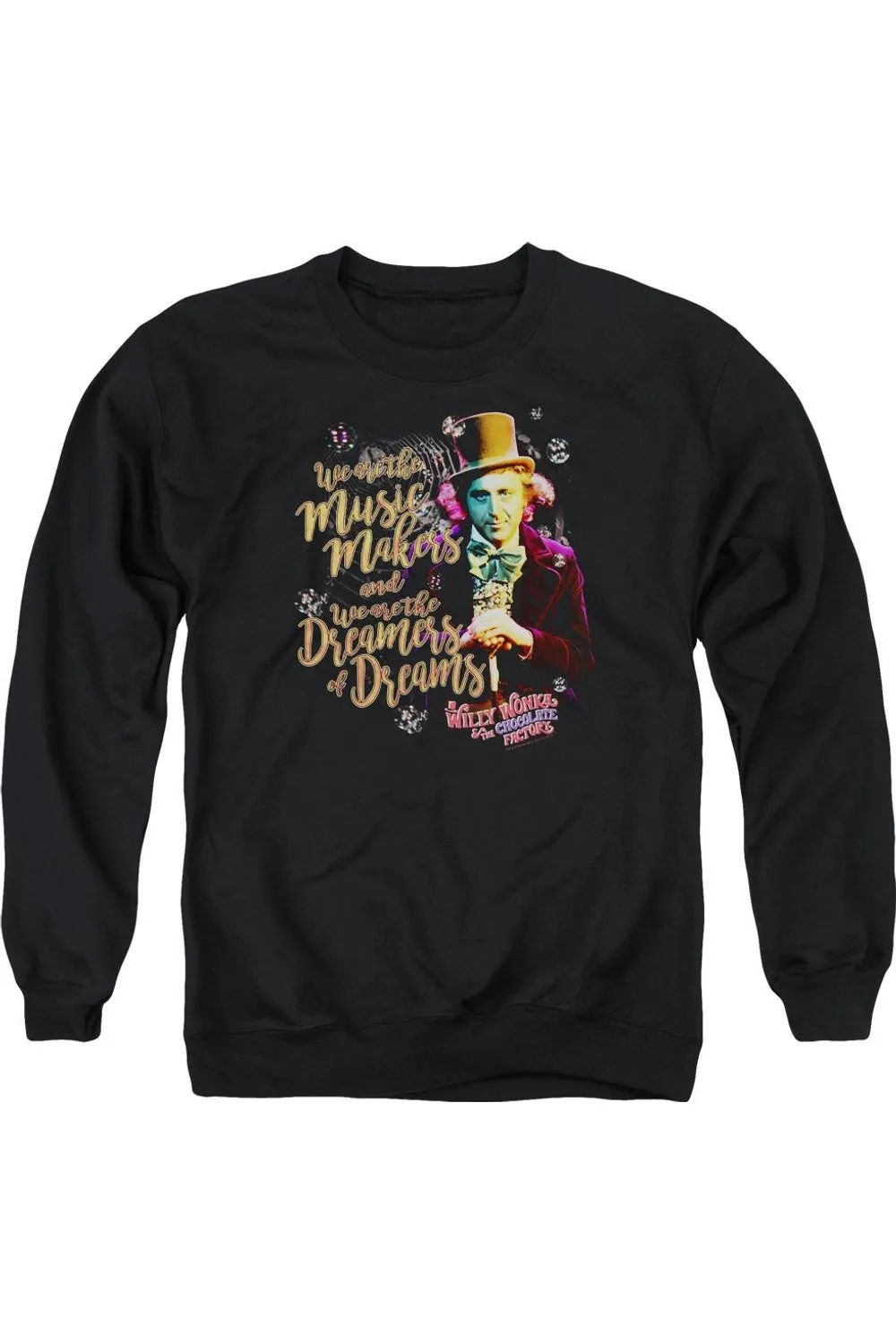 Pull à capuche pour adulte Willy Wonka et la Chocolaterie - Fabricants de musique