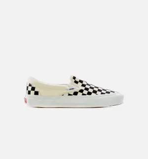 Og Classic Slip On Lx Checkered Mens Skate Shoe - Black/Cream Classic Style Foot Poplar