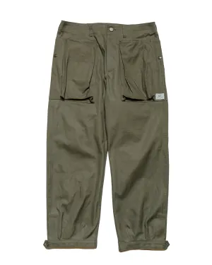 Sassafras Digs Crew Pants 4/5 Duck Canvas Olive Windproofing Abrasion - resistant Product