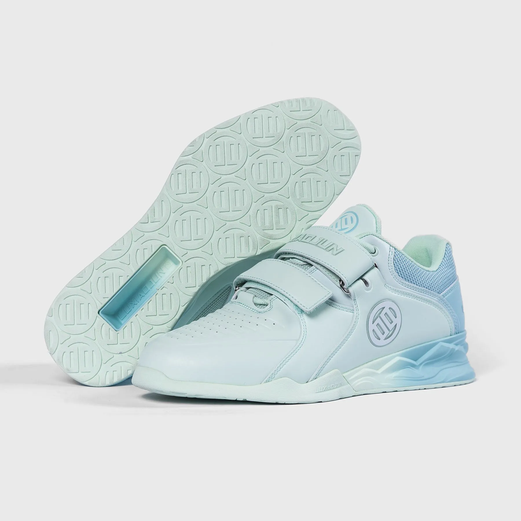 Lu Xiaojun - Weightlifting Shoes - Turquoise High Top Attribute Hassle-Free
