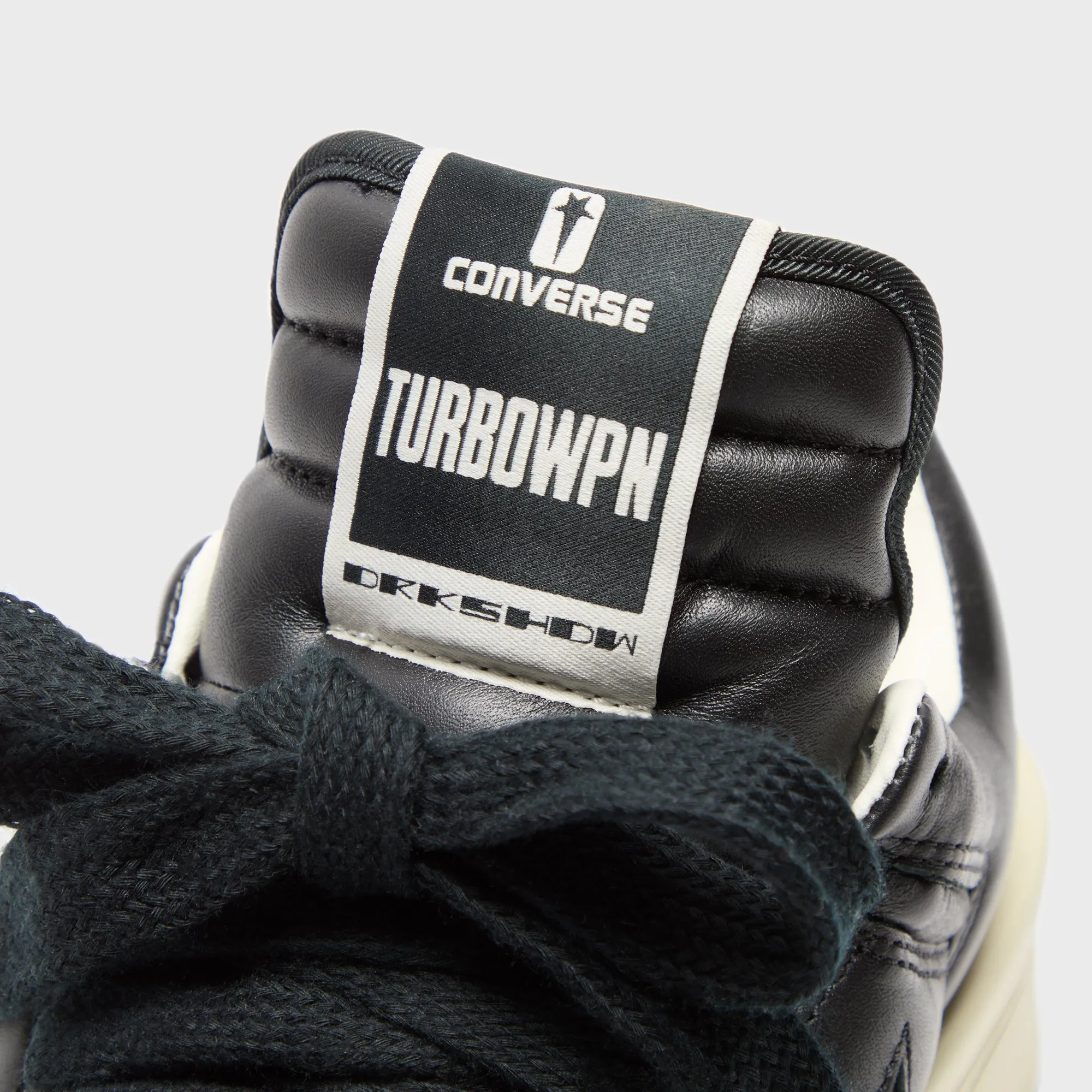 Rick Owens X Converse Drkshdw Turbowpn Ox - Black Engineered for Speed