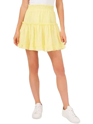 Jupe courte et mini froncée pour femme