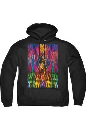 Pull à capuche adulte Wonder Woman 84 Ww84 - Affiche