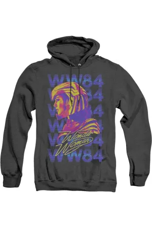 Wonder Woman 84 Ww84 Répéter Adulte Heather Hoodie / Sweat à capuche