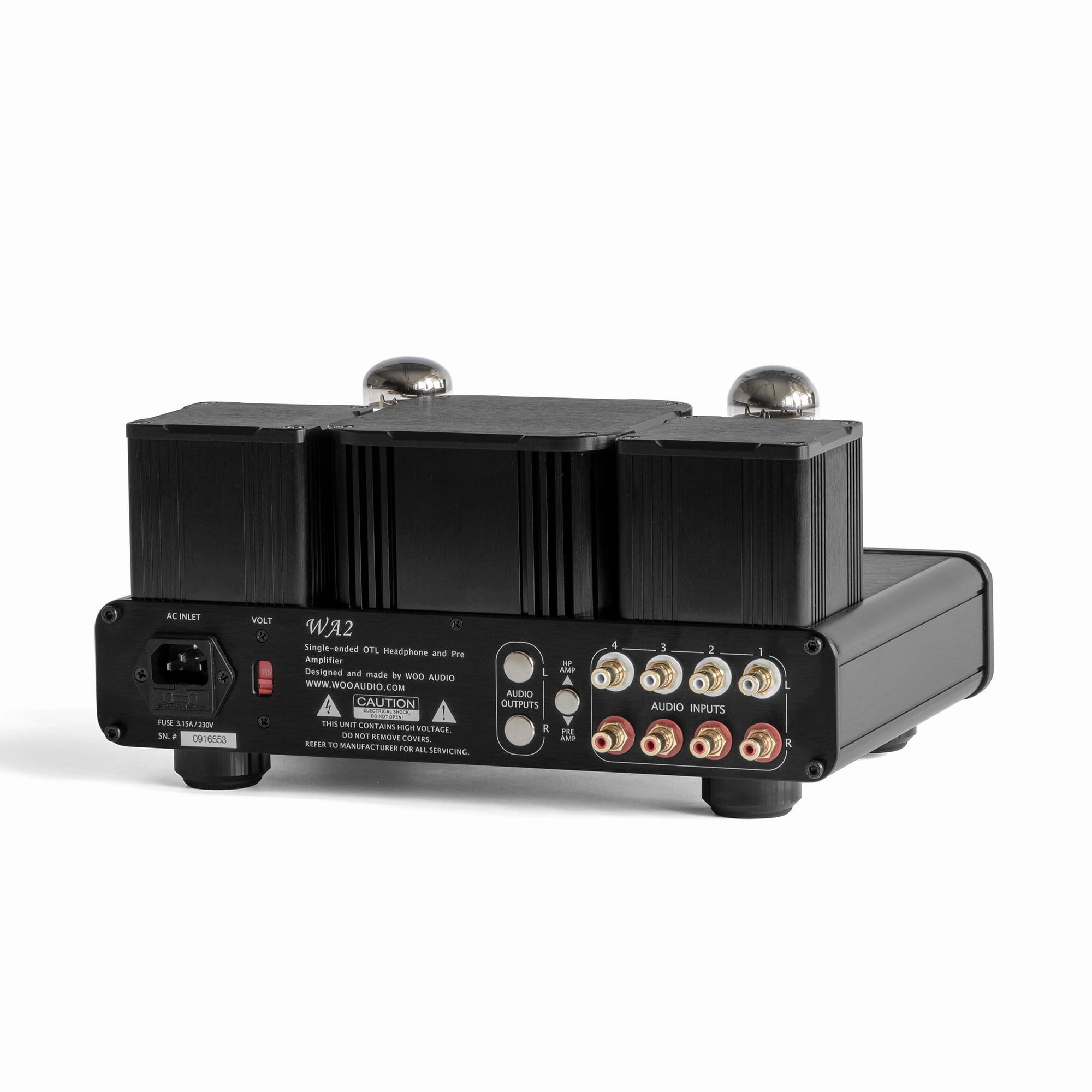 Woo Audio WA2 Class-A Vacuum Tube Headphone Amp