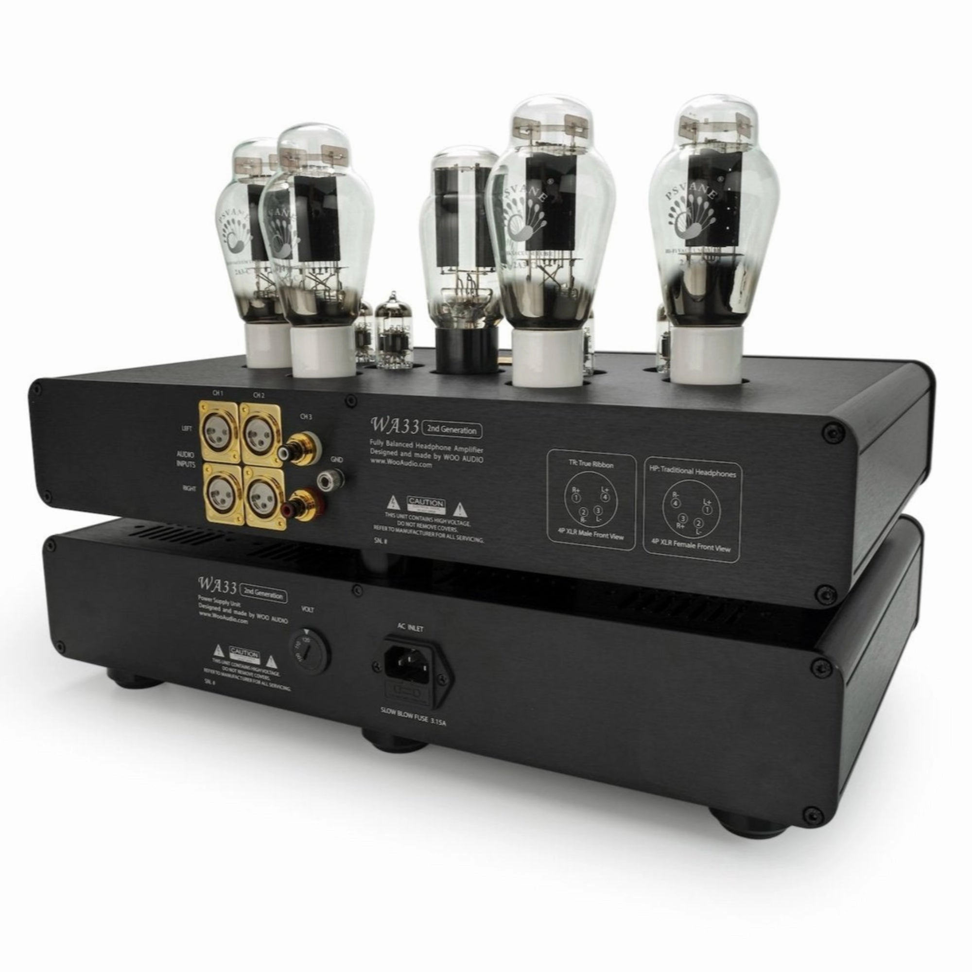 Woo Audio WA33 (2nd Gen) Elite Balanced Headphone Amplifier