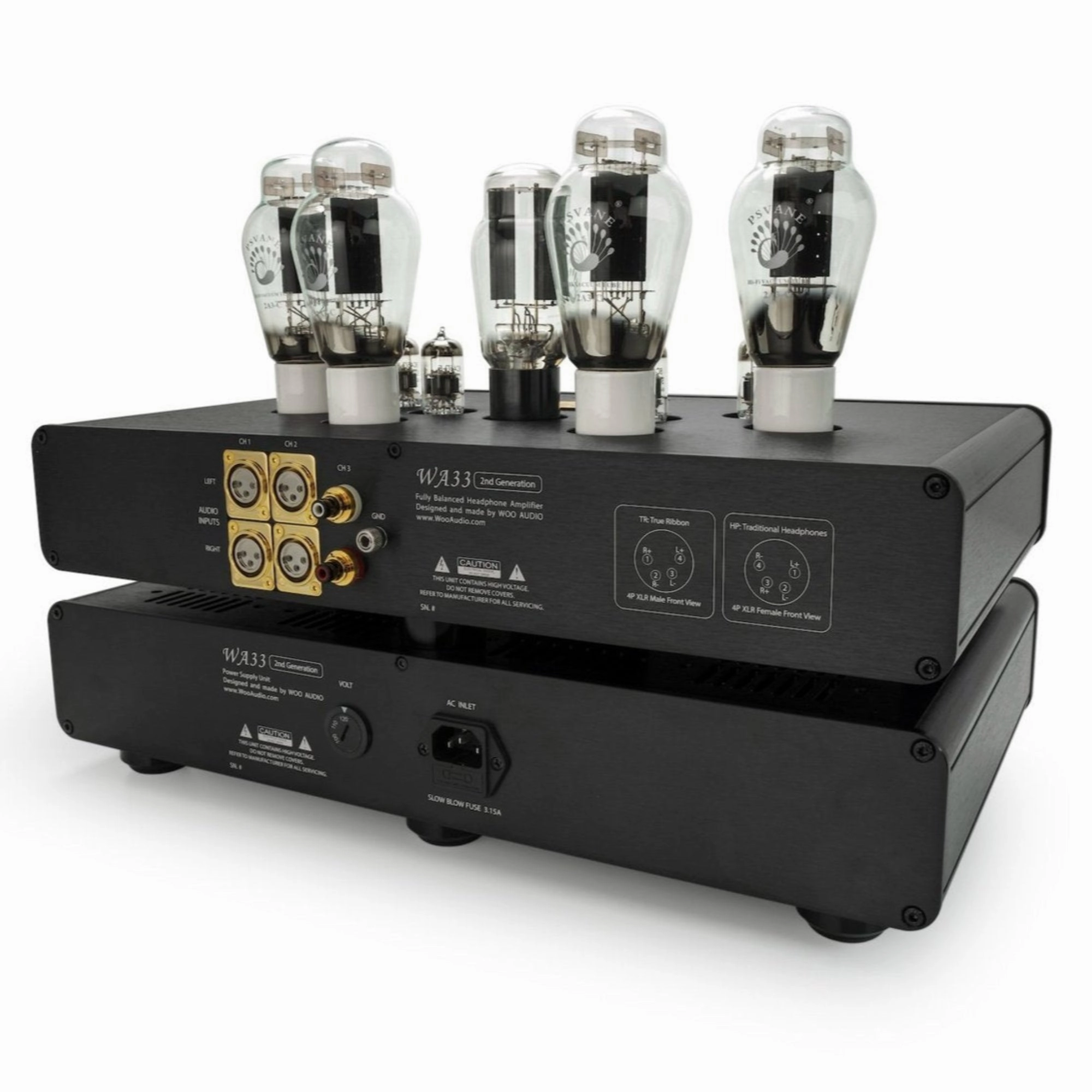 Woo Audio WA33 (2nd Gen) Elite Balanced Headphone Amplifier