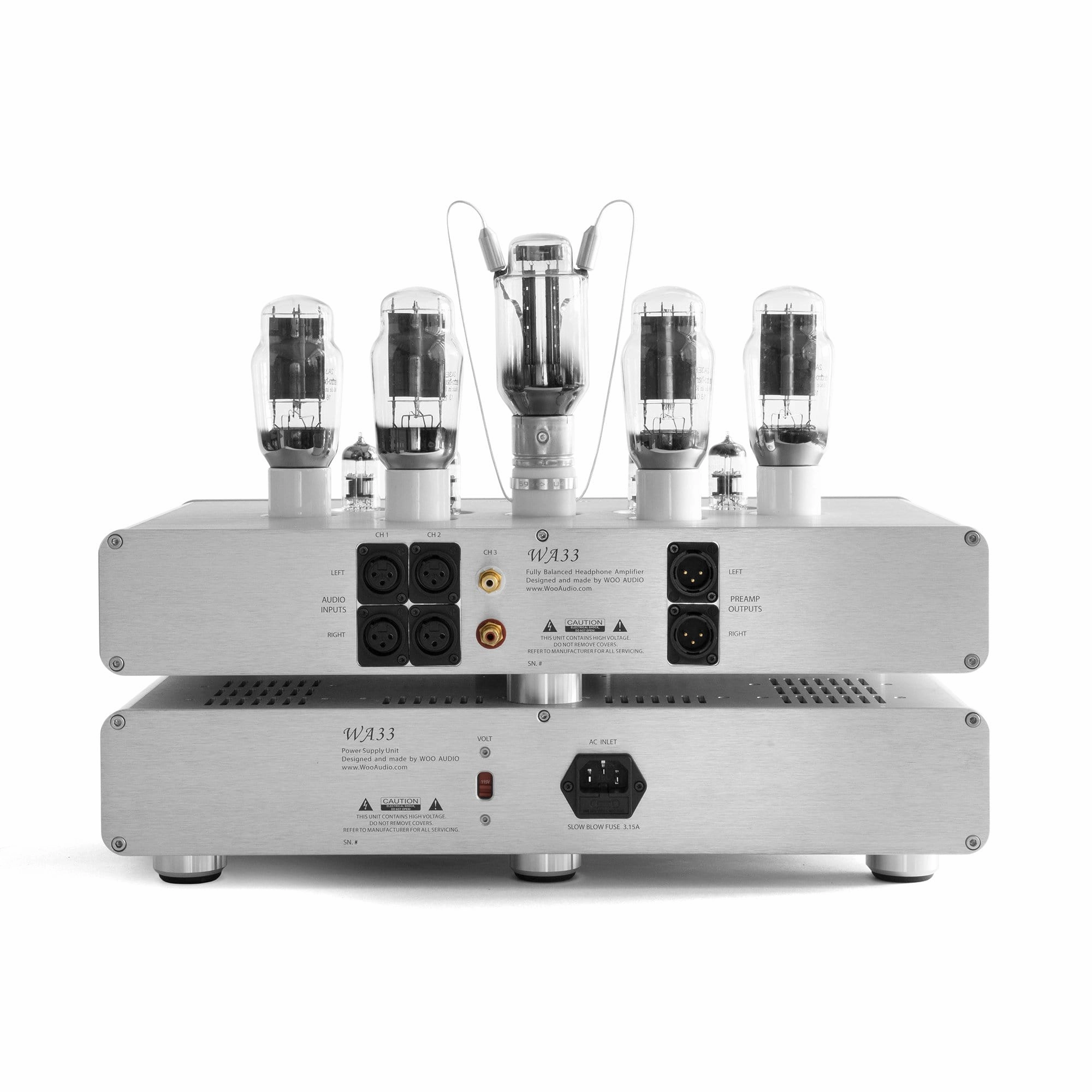 Woo Audio WA33 Fully Balanced Tube Amplifier
