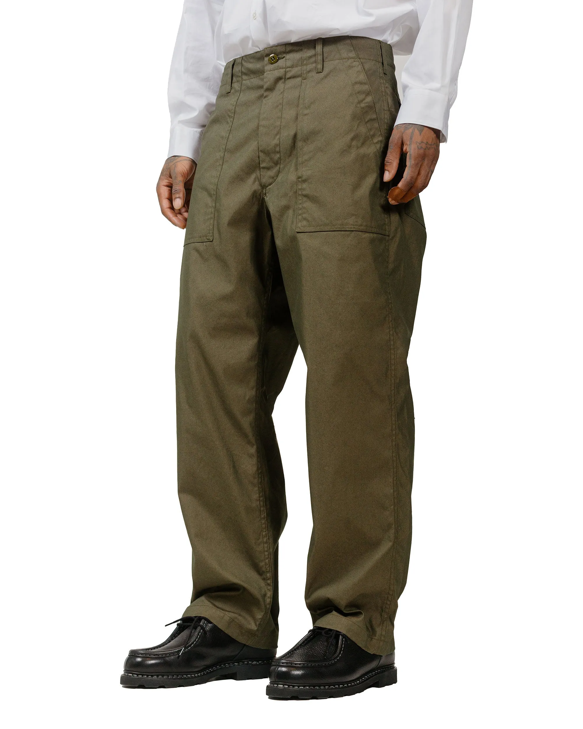 "Breathable Collar Seam Engineered Garments Fatigue Pant Olive Cp Weather Poplin
