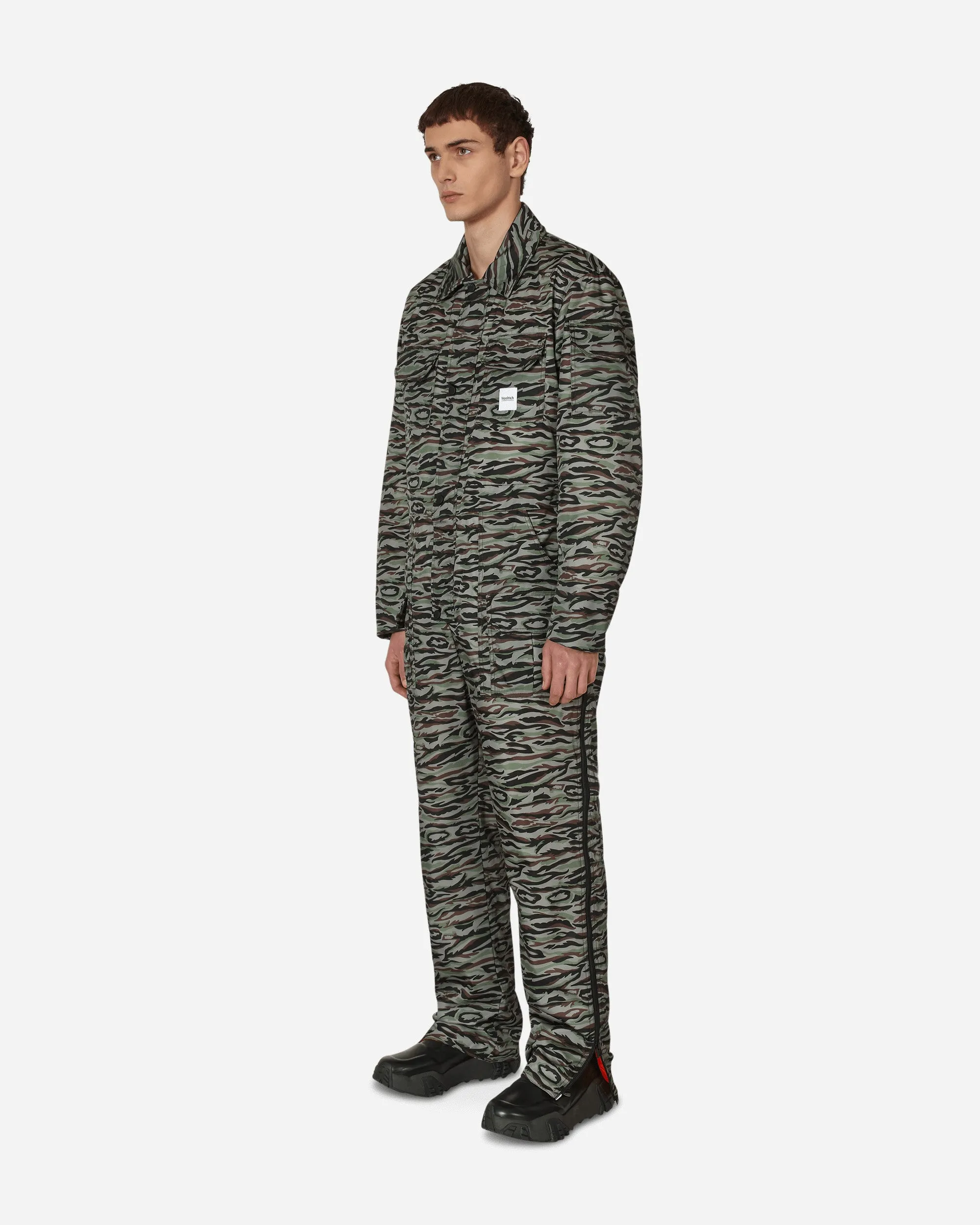More Distinctive Comfortable Combination Woolrich Cargo Overall Green