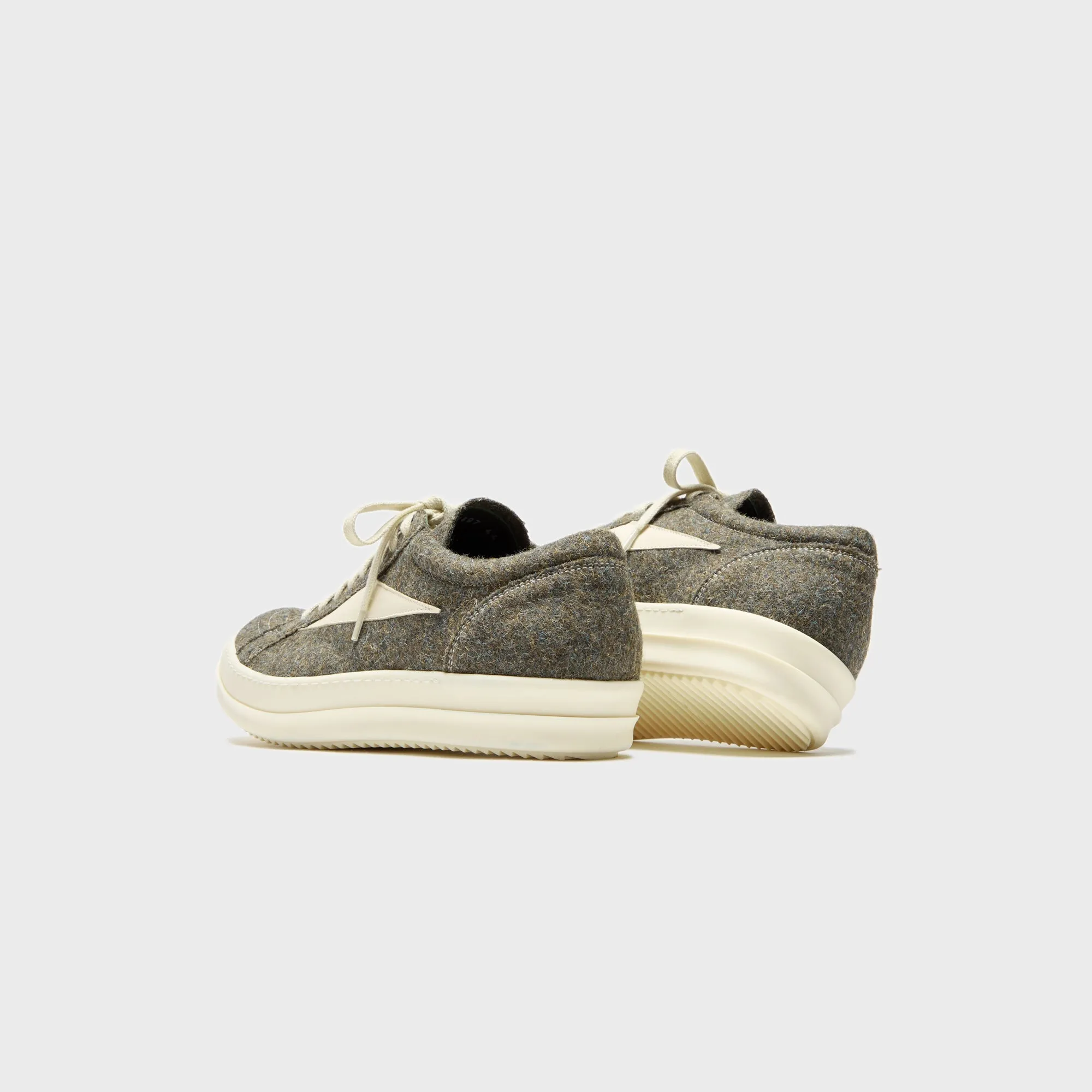 Rick Owens Scarpe Vintage Sneakers - Bosco / Milk / Milk Hook And Loop Systems