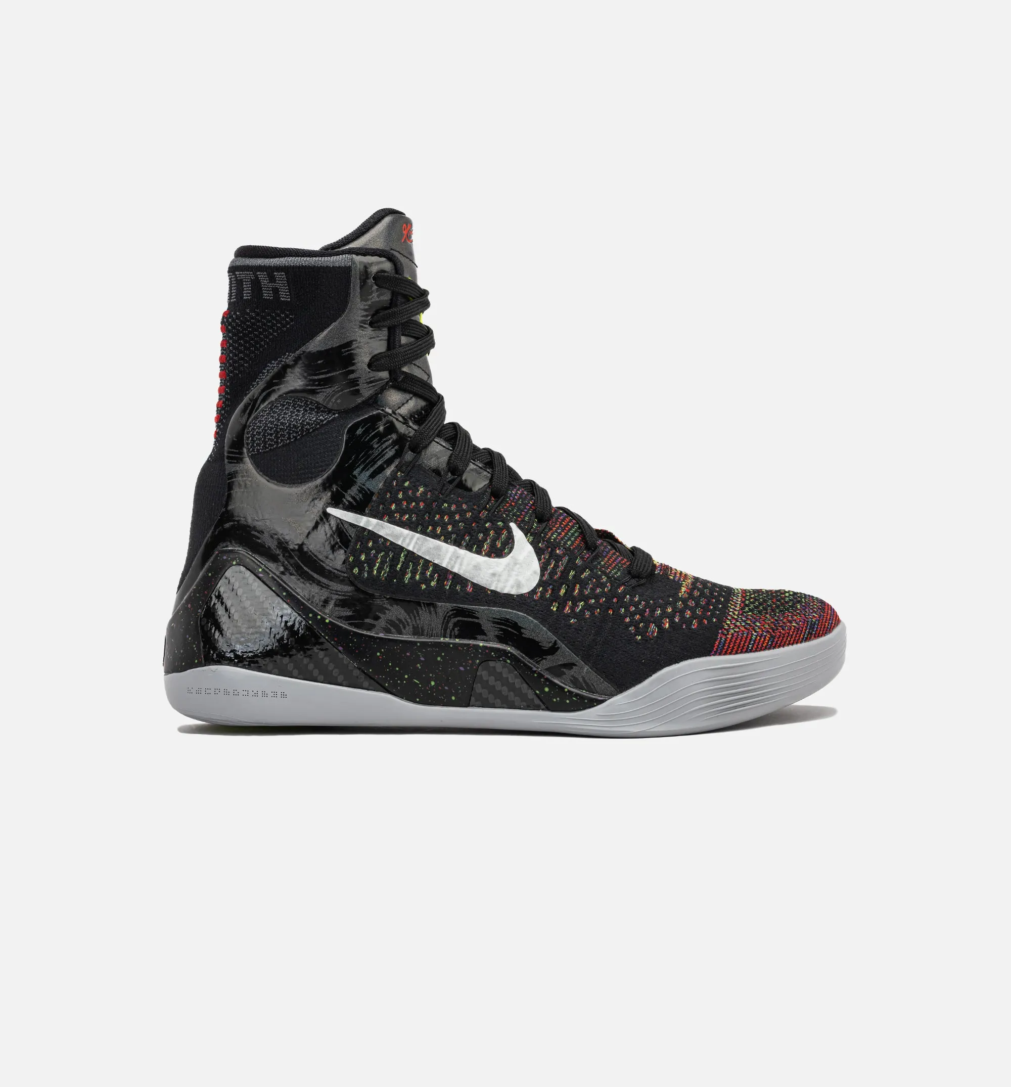 Abstract Slippers Durable Shoe Soles Design Kobe 9 Elite Protro Masterpiece Mens Basketball Shoe -  Black/Multicolor Limit One Per Customer