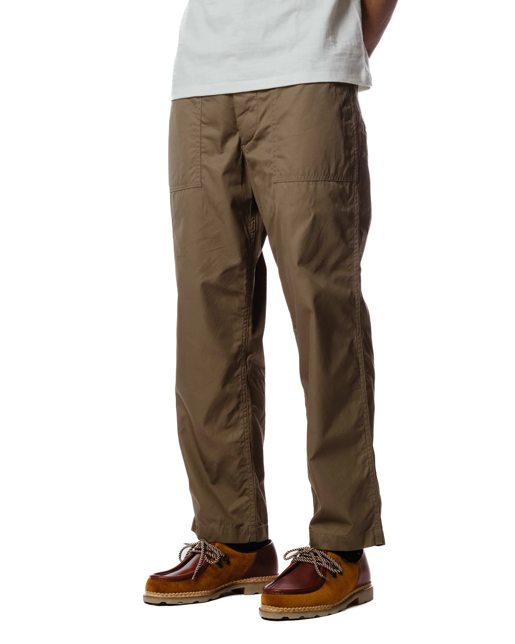The Corona Utility Fp001 Fatigue Slacks 'Utility Slacks' High Density Cotton Gabardine Pewter Elastic Interior