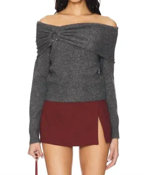 Pull Wylie en charbon