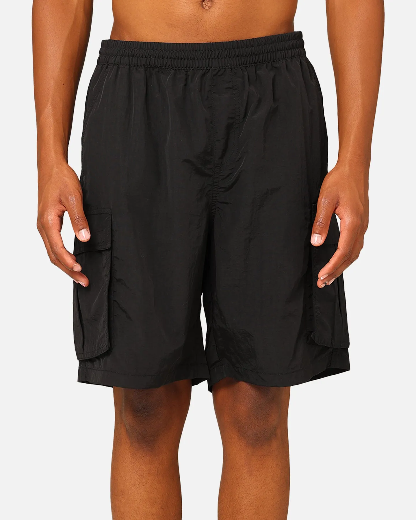 Short cargo en nylon X-Large 91 Noir