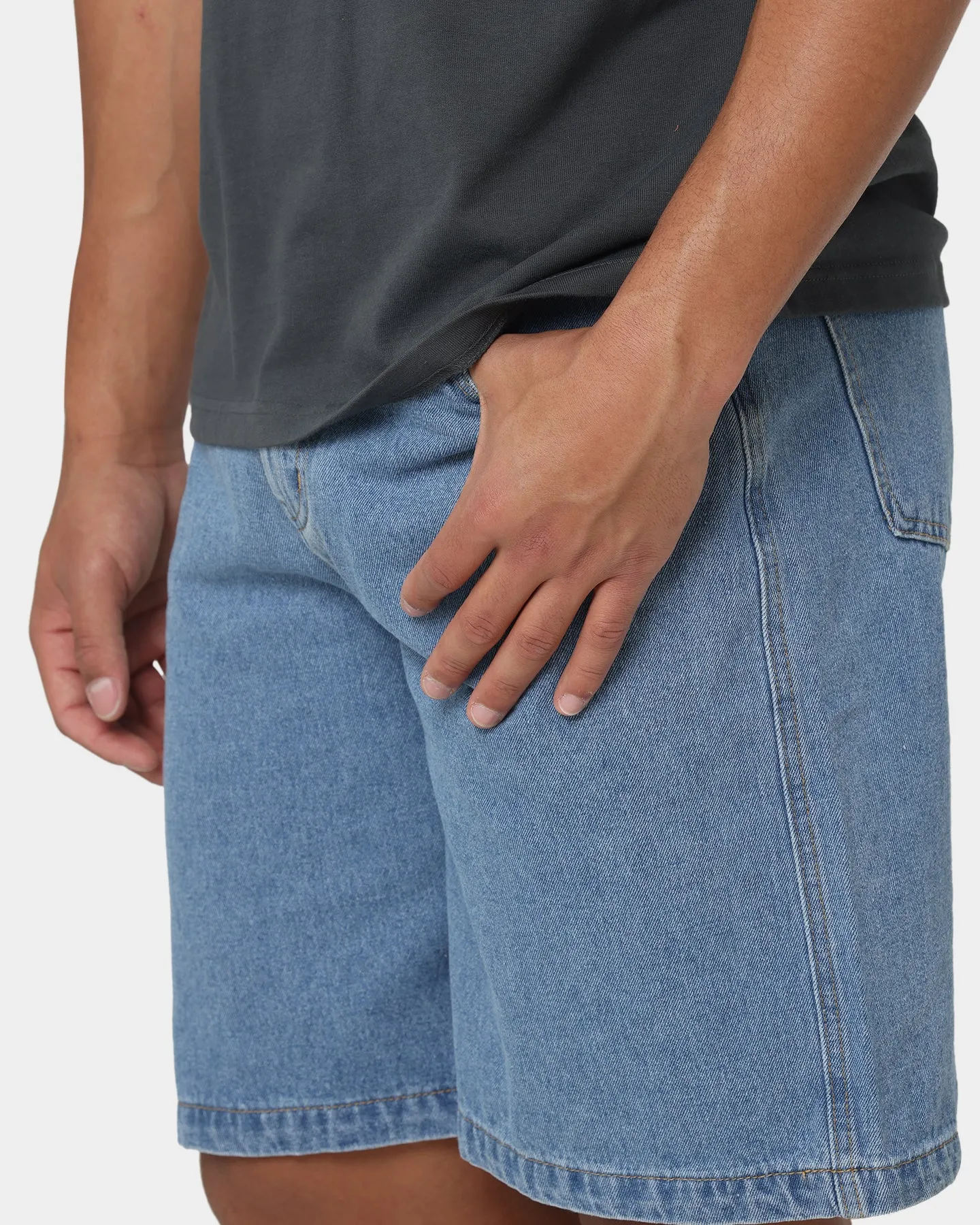 Short en toile de jean X-Large Bull Denim 91 bleu moyen