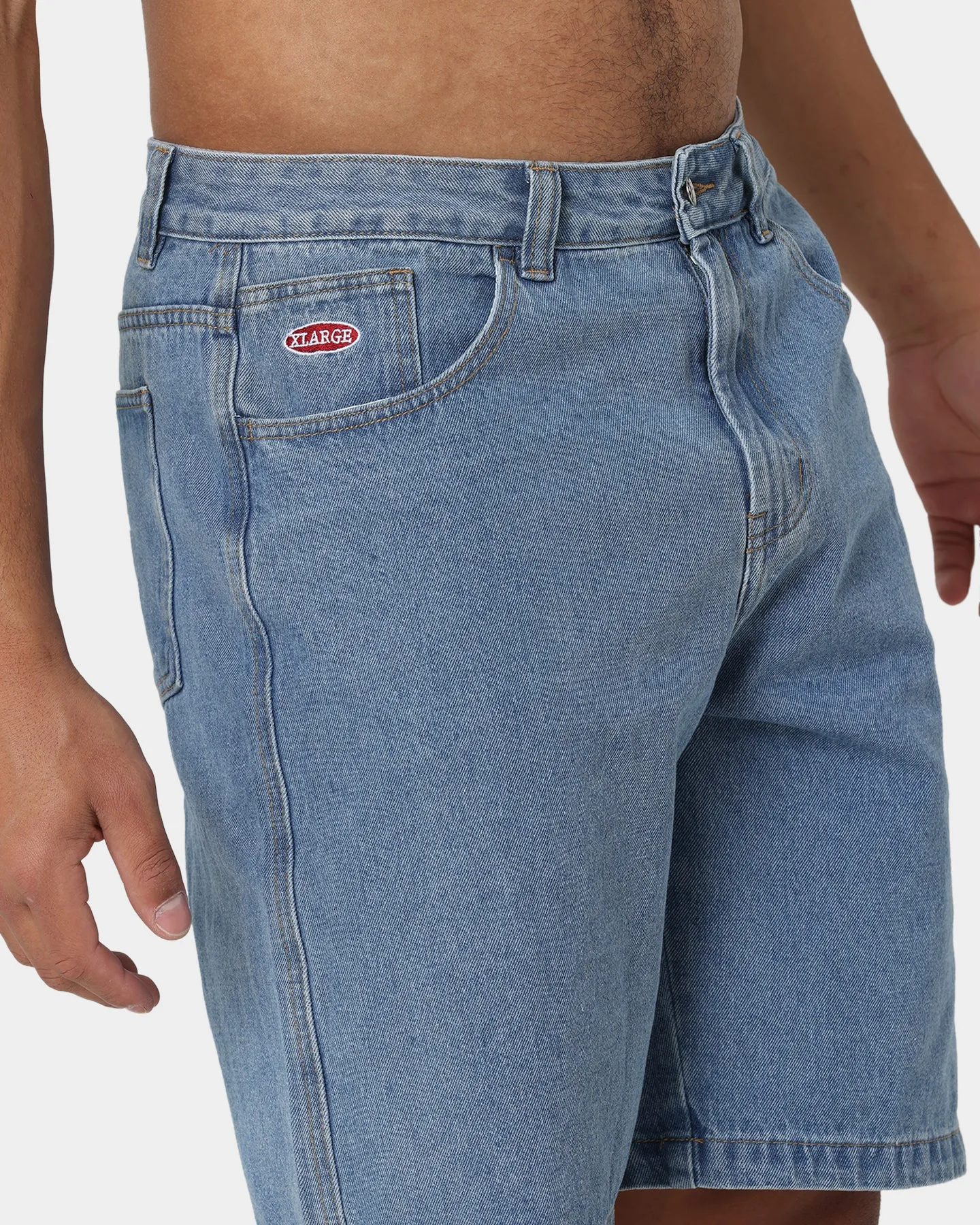 Short en toile de jean X-Large Bull Denim 91 bleu moyen