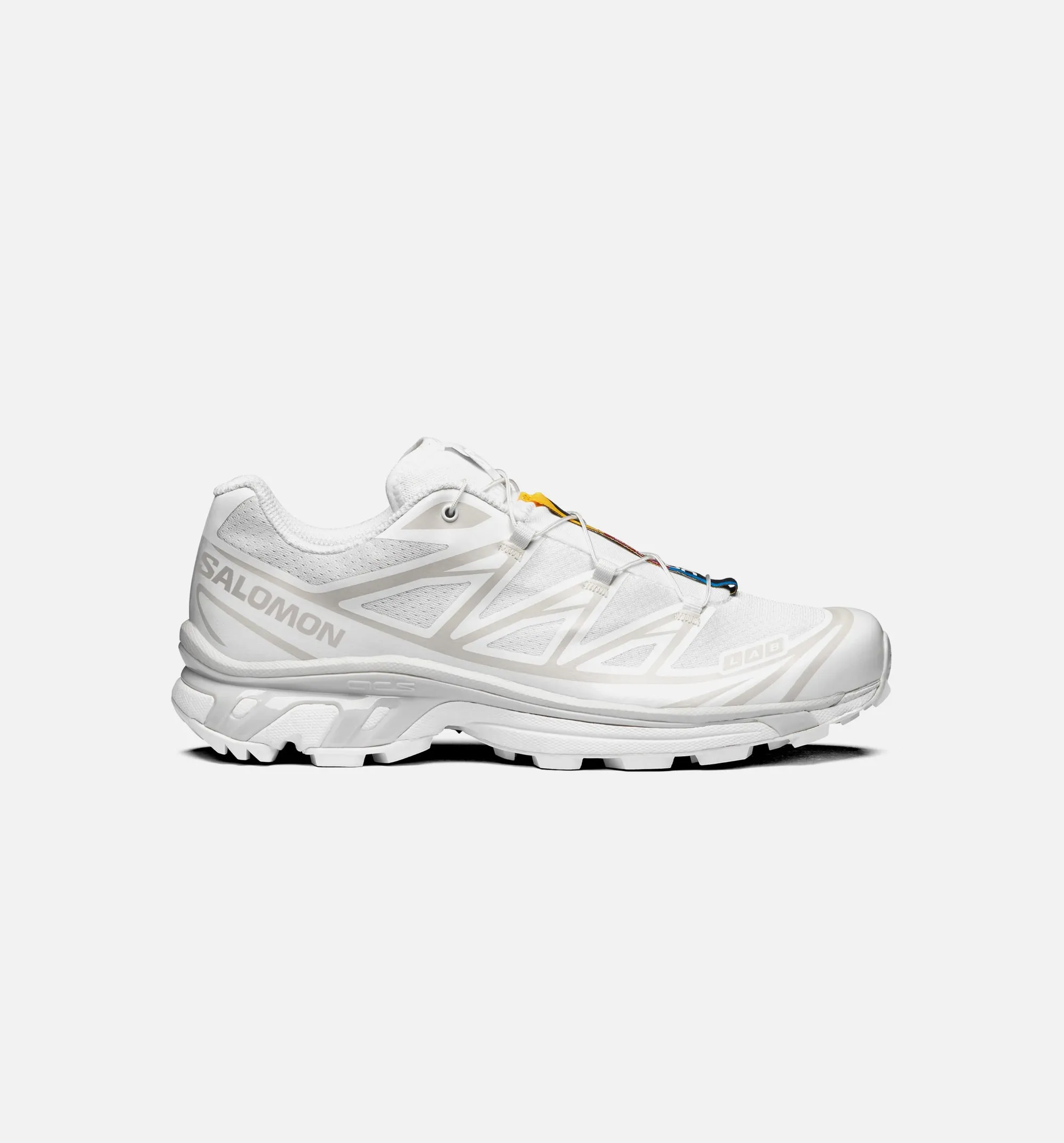 Xt 6 Mens Lifestyle Shoe - White/Lunar Rock ImpactDispersion