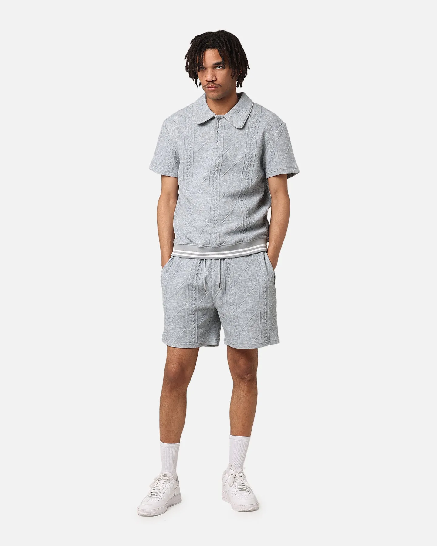 XXIII Danny Shorts en Maille Gris