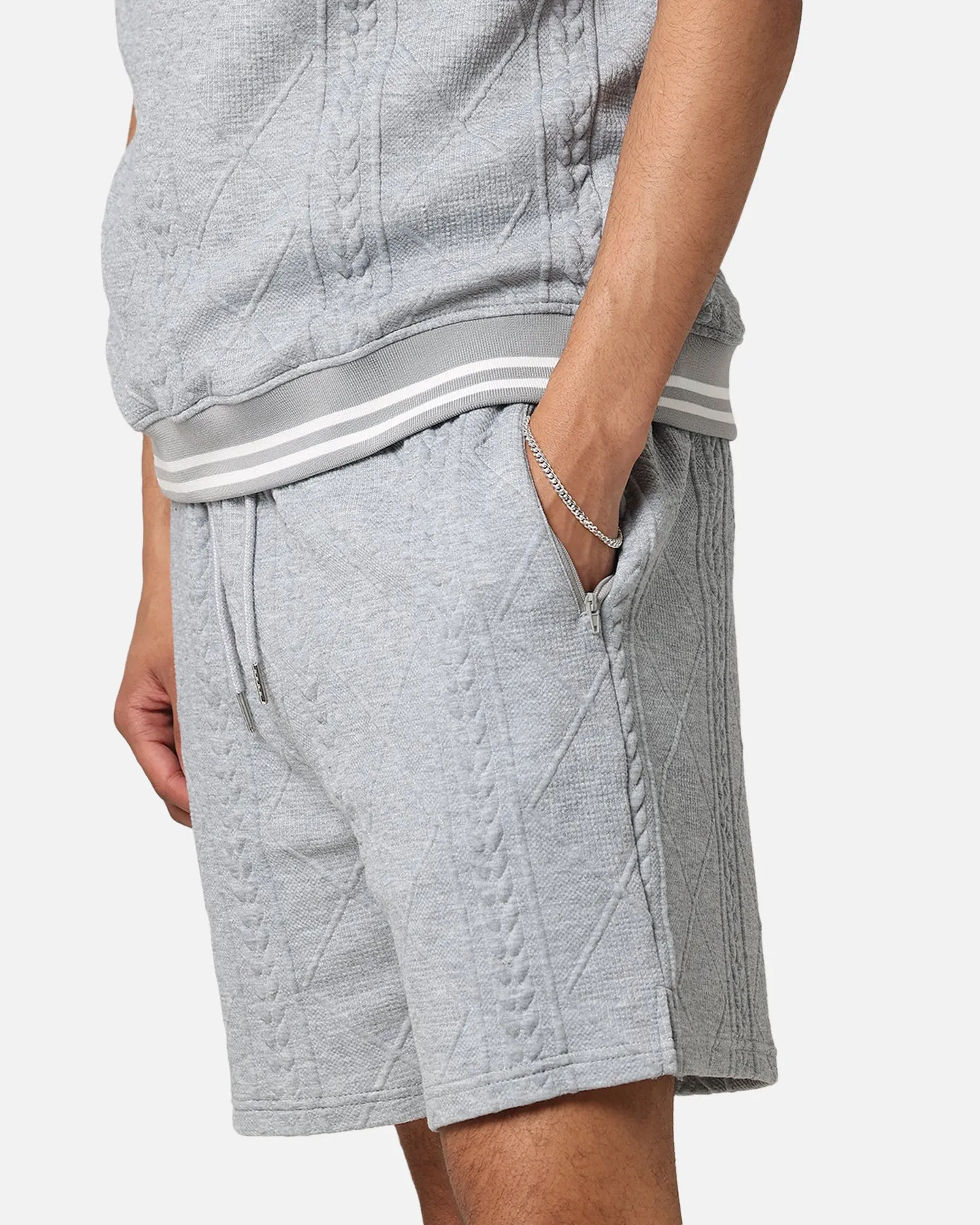 XXIII Danny Shorts en Maille Gris