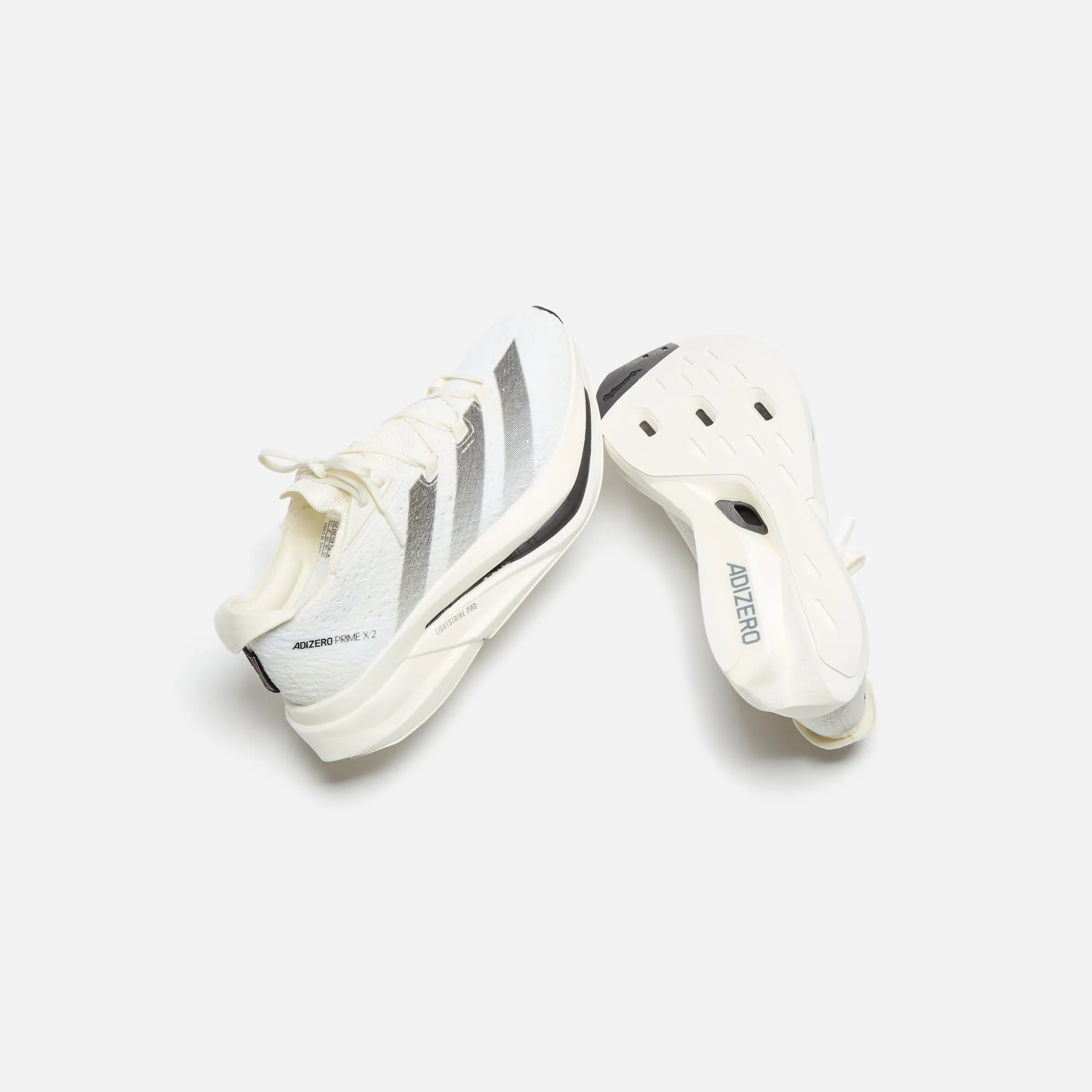 Y-3 Prime X 2.0 Strung - White / Core Black / White Exacting Detail Training Style Treatment