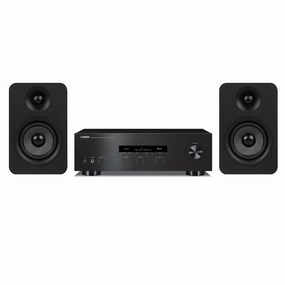 Yamaha: R-S202BL Amplifier / Kanto YU Passive Speaker Package hi-fi DAC amp combo,hi-fi speaker impedance matcher,hi-fi RCA switch