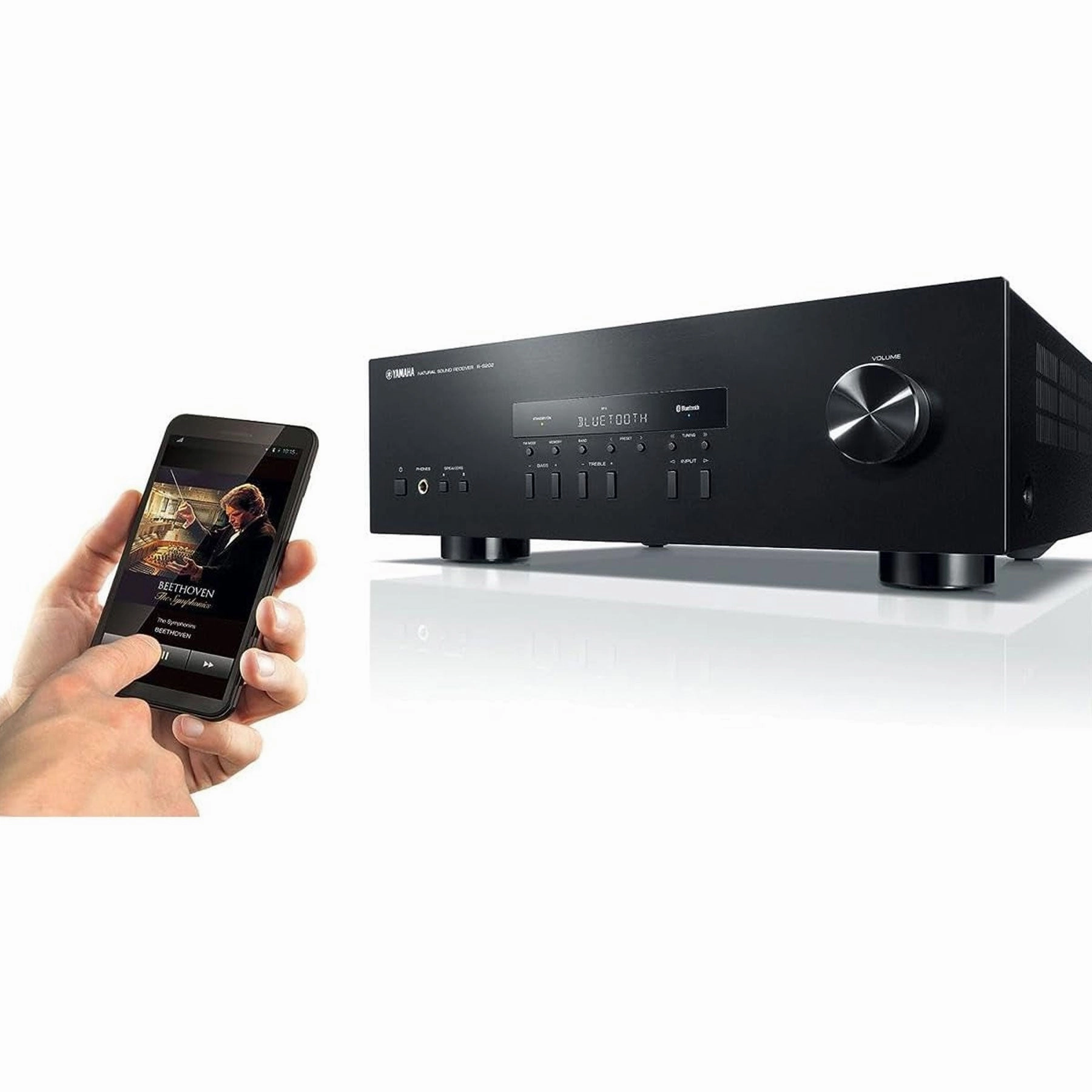 Yamaha: R-S202BL Natural Sound Stereo Receiver w/Bluetooth