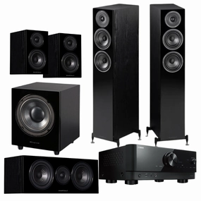 Yamaha RX V4A & Diamond Series Bundle hi-fi analog preamp,hi-fi dynamic range audio,hi-fi stereo for TV