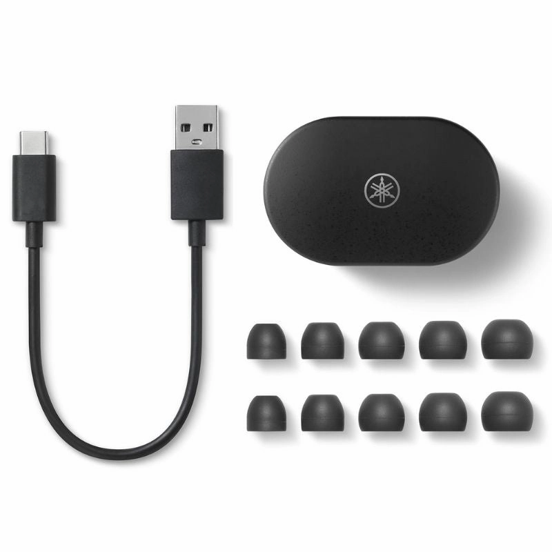 Yamaha TW-E7B - Active Noise Cancelling True Wireless Earbuds