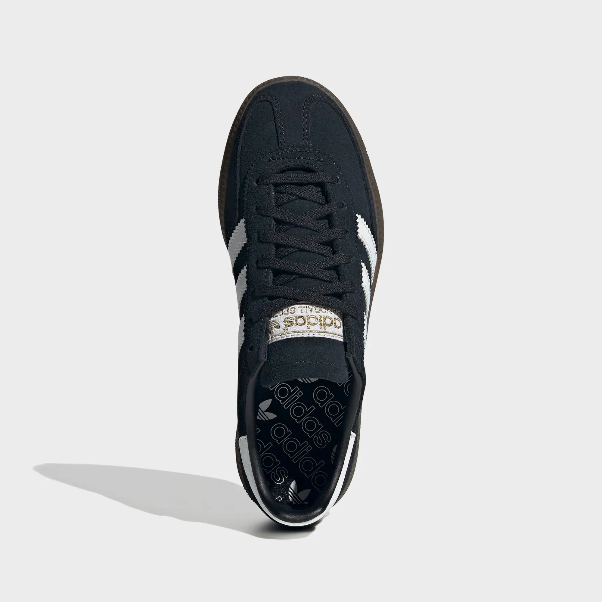 Adidas Handball Spezial - Core Black / White / Gum5 Comfortable For Yoga Flexible Ankle