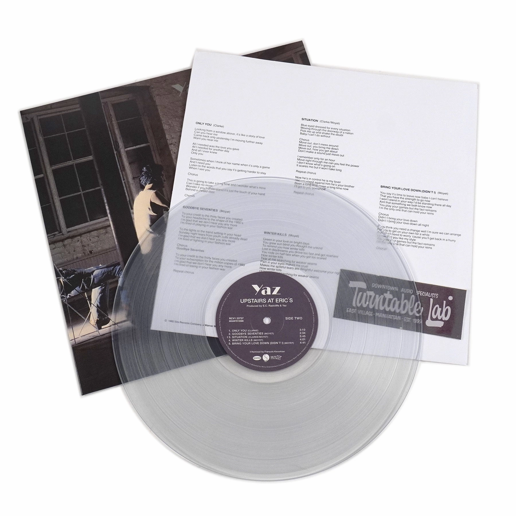 Yaz: Upstairs At Eric's (Colored Vinyl) Vinyl LP