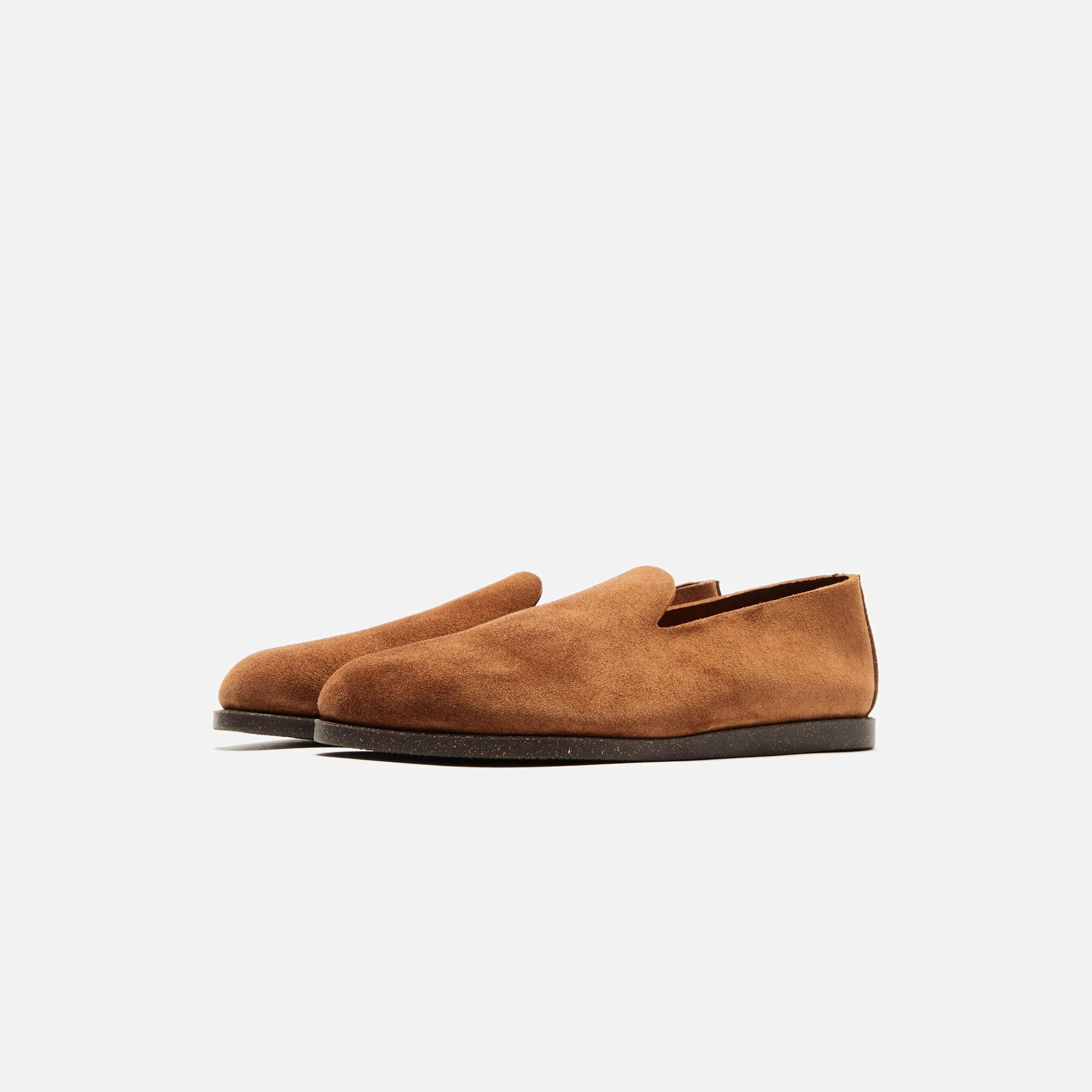 Comfort Heel Cushion Rubber Quality Yuketen Slip On - Tosca Snuff