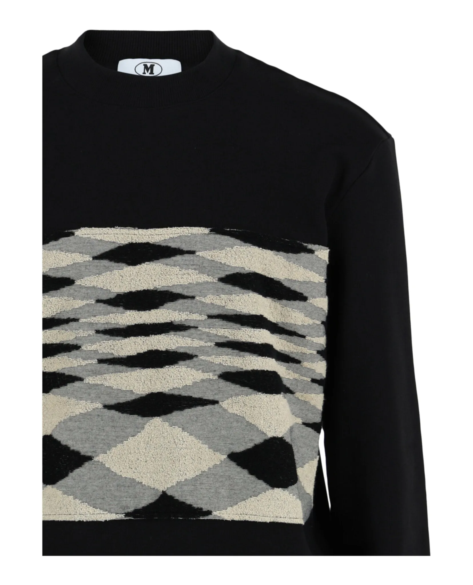 Pull à capuche Zig Zag avec effet slub