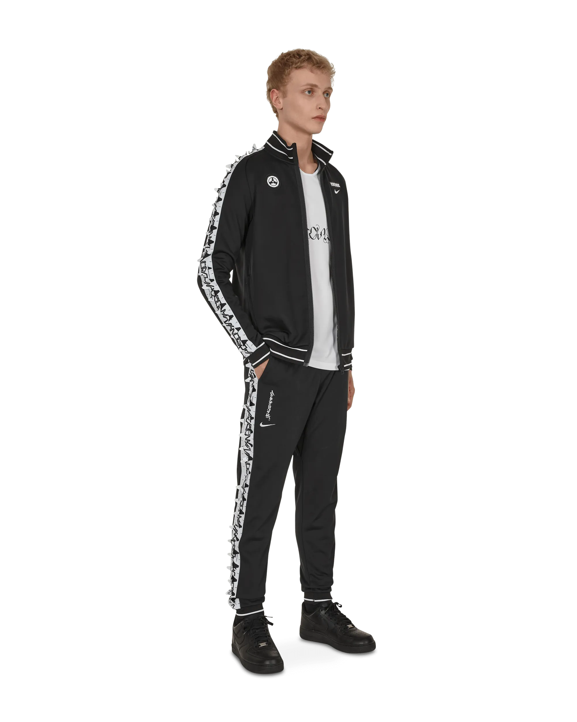 Acronym Knit Pants Black Comfortable Elastic Durable